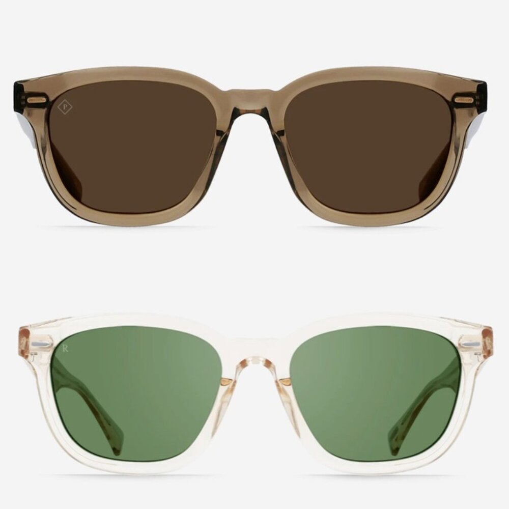 RAEN MYLES - UNISEX POLARIZED SUNGLASSES - 53 MM WIDE